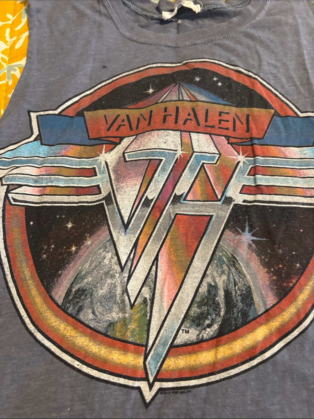 Forever 21 Van Halen Tank Top Muscle Tee Band Shirt - Picture 3 of 5